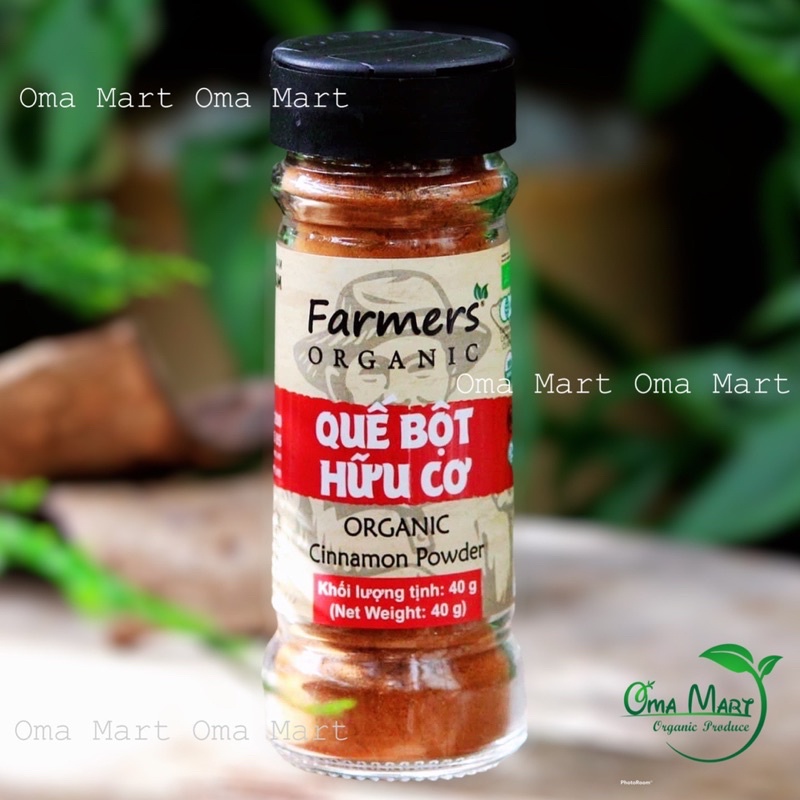 Bột quế hữu cơ Farmers 40g