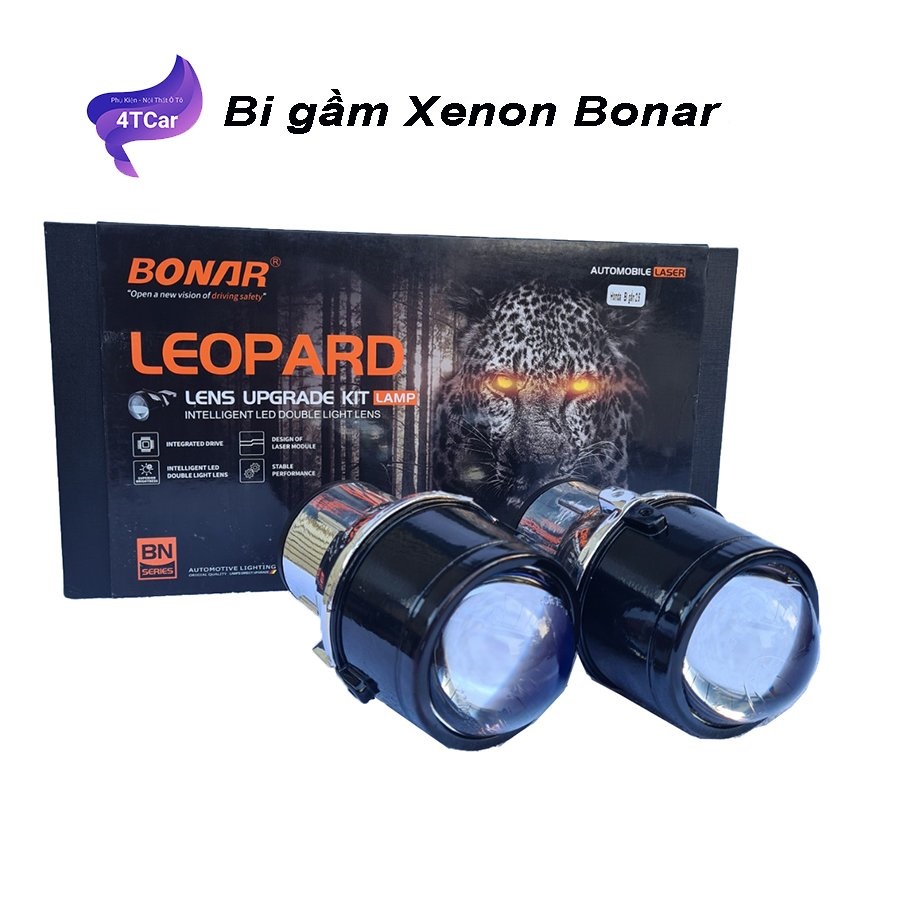 BI GẦM XENON Ô TÔ GÓC RỘNG BORNA -2 CHẾ ĐỘ COS PHA - PHÂN PHỐI BỚI 4TCAR