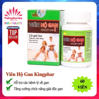 Viên Hộ Gan Kingphar - Dành cho người xơ và viêm gan, men gan cao, gan nhiễm mỡ
