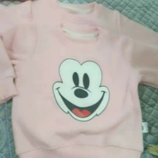 Áo micky cho bé có ảnh thật phía sau