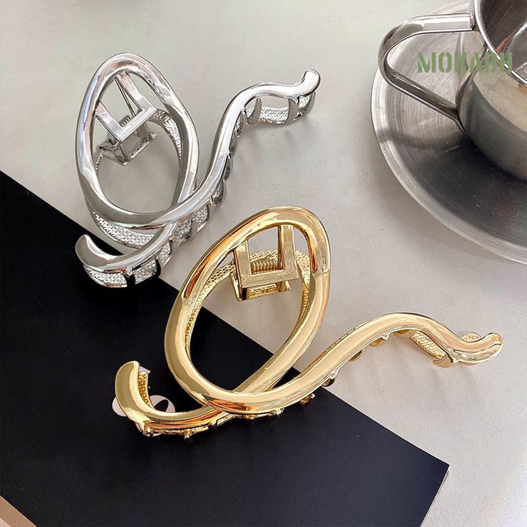 Kẹp Tóc Mạ Vàng Chống Trượt Thời Trang Cho Nữ