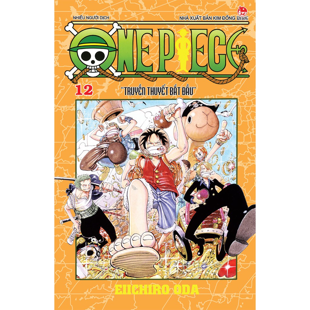 Truyện tranh One Piece - Tập 12 - NXB Kim Đồng