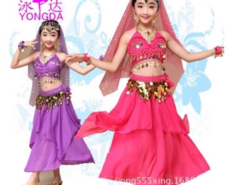 Đồ múa bụng belly dance trẻ em
