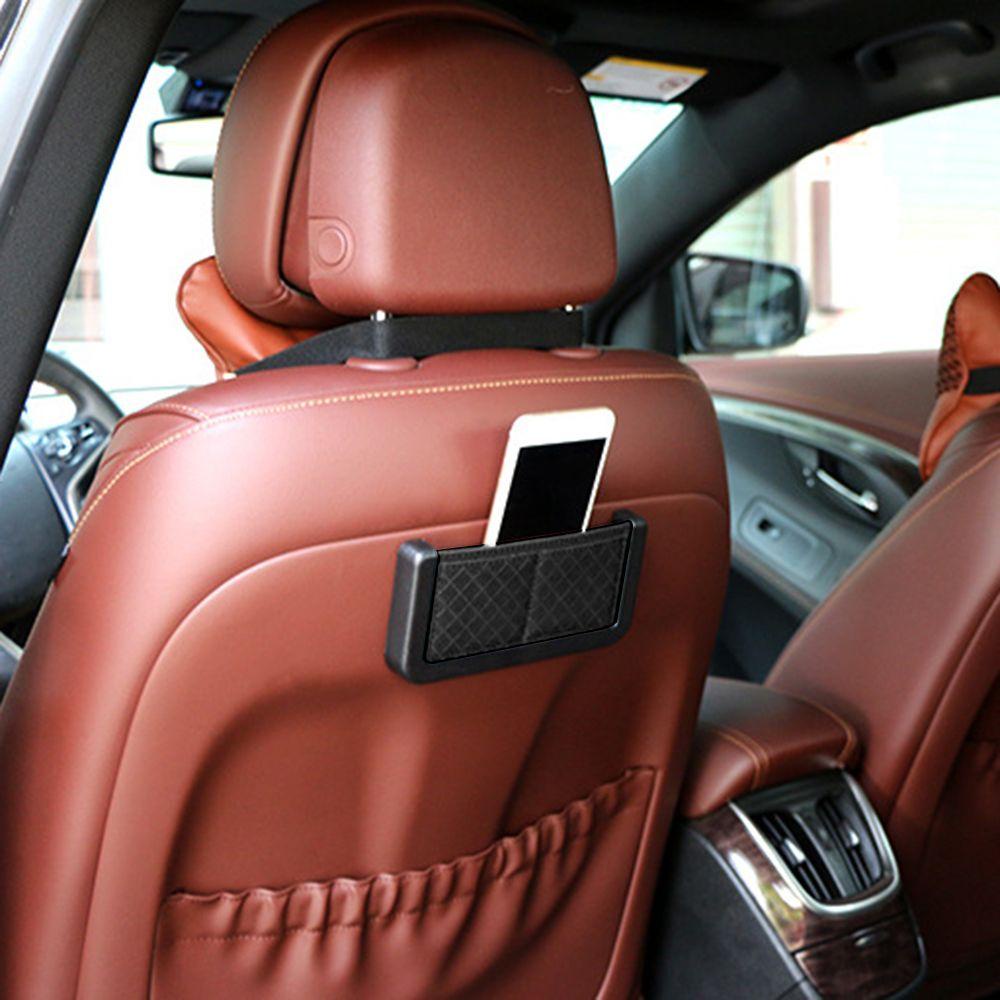 MYRONGVN Hộp Da Đựng Thẻ Tiện Lợi Cho Xe Ô Tô Ốp