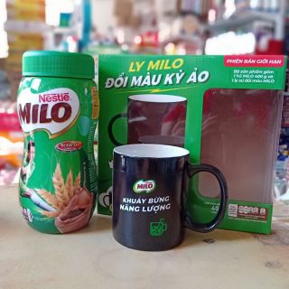 Milo lọ 400g tặng ly Milo đổi màu kỳ ảo.