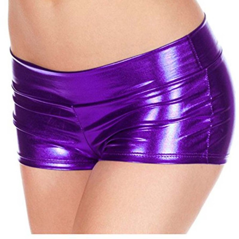 Quần Boxer Chất Liệu Da Pu Quyến Rũ