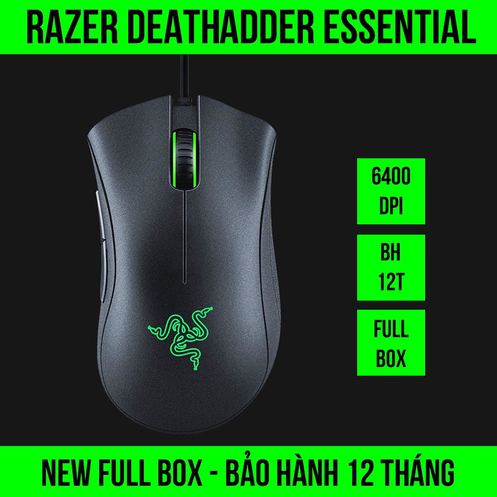 Chuột Gaming Razer Deathadder Essential Có Dây | Ezpc