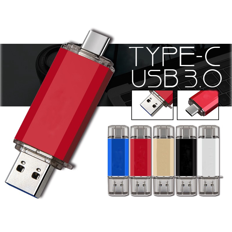 USB hai đầu Usb 3.0 128gb type C và Micro Usb 64gb