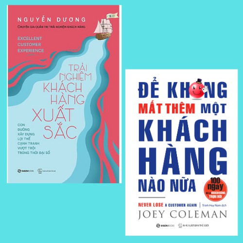 SÁCH - Trải nghiệm khách hàng xuất sắc , Để không mất thêm khách hàng nào nữa (Bộ)
