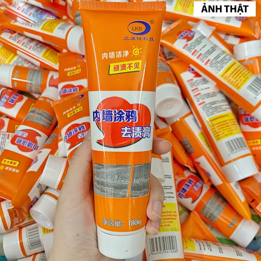 Kem Tẩy Vết Bẩn Trên Tường LKB 180 gr - Vệ Sinh Làm Sạch Vết Bẩn Bám Tường Hiệu Quả Cao GALA HOME