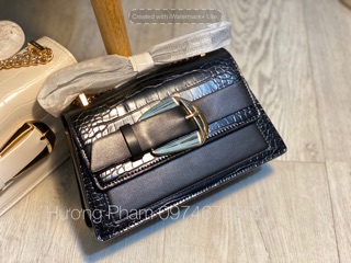 [ SALE] TÚI P PHỐI VẠT VÂN RẮN SIZE 20 ảnh tự chụp