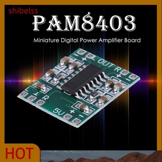 （ʚshibelss）5/10pcs PAM8403 Mini Digital Amplifier Boards 2x3W Power Amplifier Modules