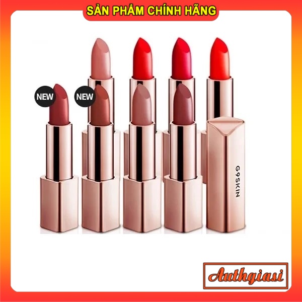 Son thỏi lì G9Skin First Lipstick G9 Skin V-Fit Lipstick NEW 01-08 siêu mịn lì mô i6g
