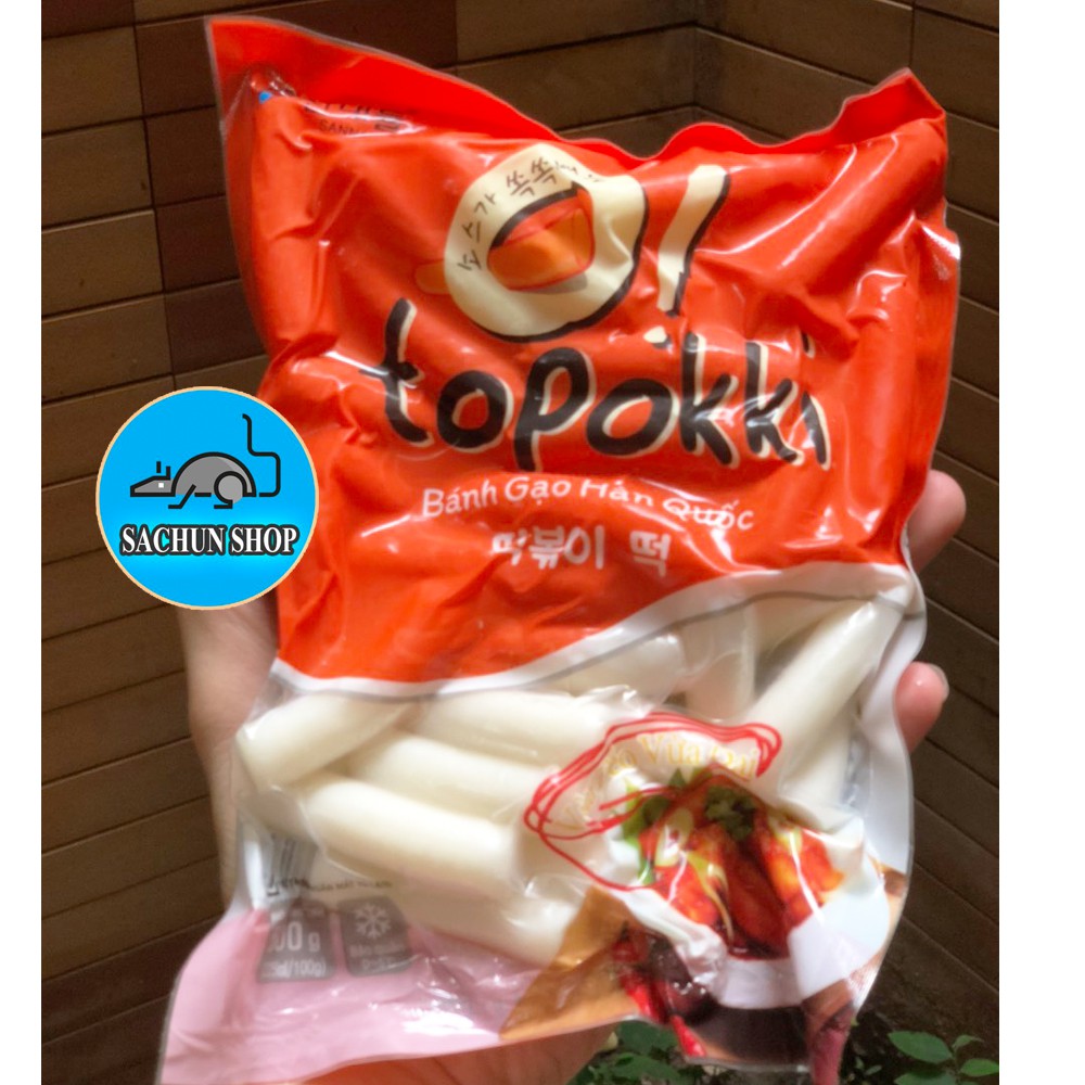 Bánh Gạo Topokki Hàn Quốc Sannadle 500g