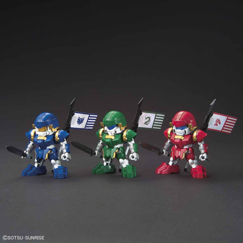 Mô Hình Gundam Bandai SD 028 Bug &amp; Buduibing Set Sangoku Soketsuden [GDB] [BSD]