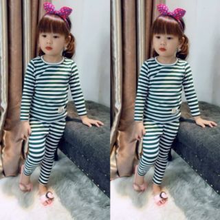 Combo 5 bộ cotton len HM cho bé