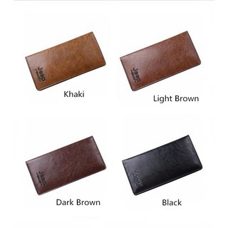 Ví Da JEEP Dáng Dài Đựng Nhiều Thẻ Phối Khóa Kéo Cá Tính Cho Nam