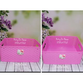 🍀Rổ lưới 2 quai Kitty W0053🍀
