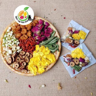 💥trà dưỡng nhan 7 vị đẹp dáng đẹp da,thanh lọc cơ thể