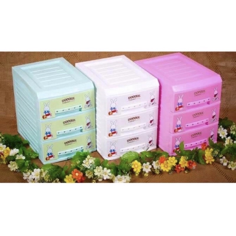 Tủ nhựa 3 tầng mini đựng thuốc, đồ cá nhân Song Long