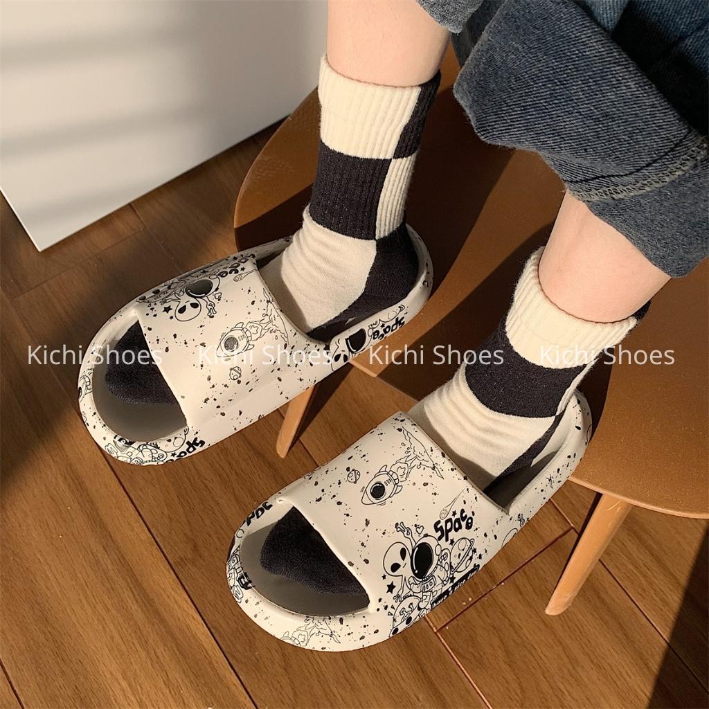 Dép phi hành gia màu trắng space chính hãng XIXITIAO - Kichi Shoes