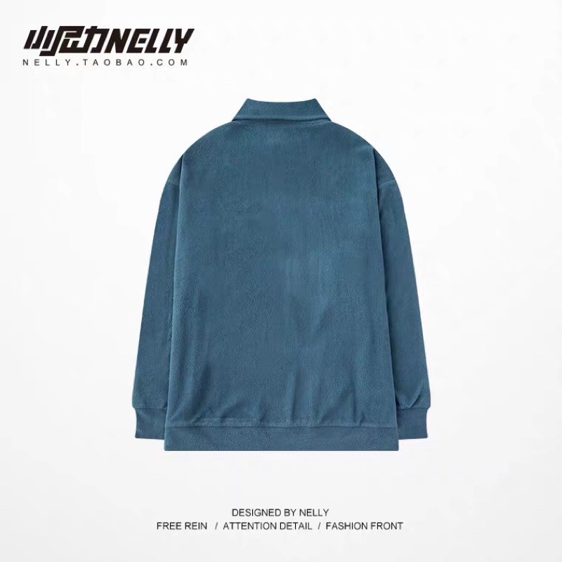 [SẴN] Áo polo dài tay NELLY [BF 5894 AX] dáng unisex form rộng 45 | BigBuy360 - bigbuy360.vn