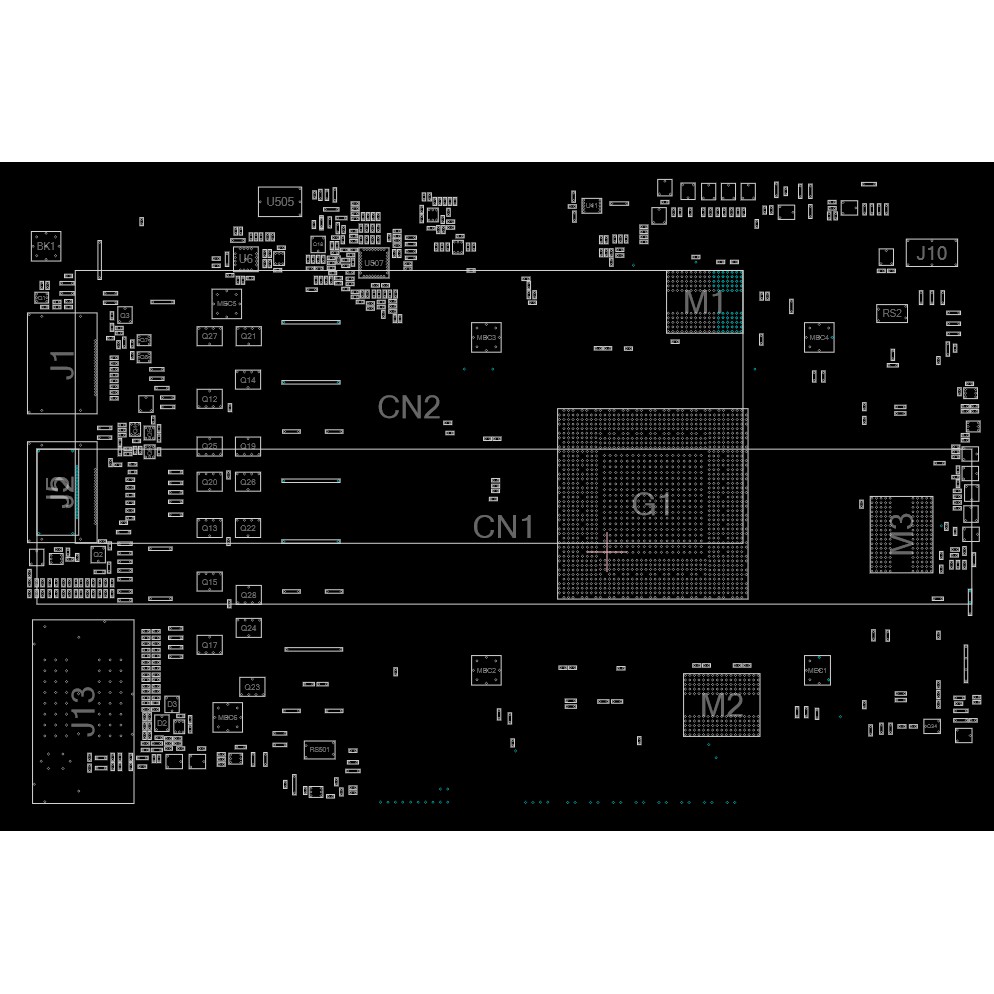 Sơ đồ mạch Boardview Card màn hình Gigabyte GV-N960IXOC-2GD rev 1.0 GV N960IXOC 2GD N960IX0C