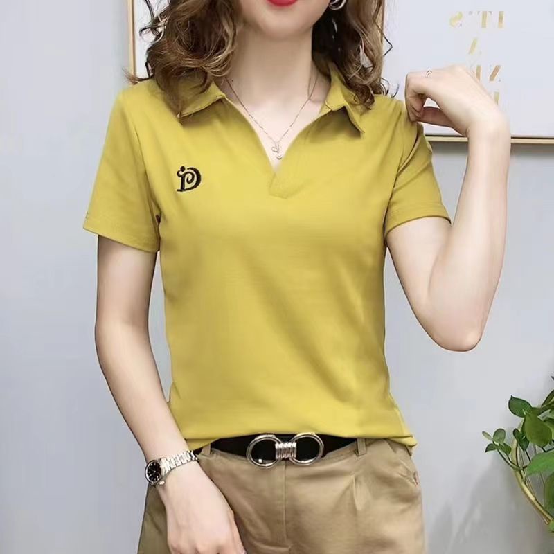 Áo Thun POLO Tay Ngắn Bằng Vải Cotton Nguyên Chất Thời Trang Mùa Hè Hàng Mới 2022