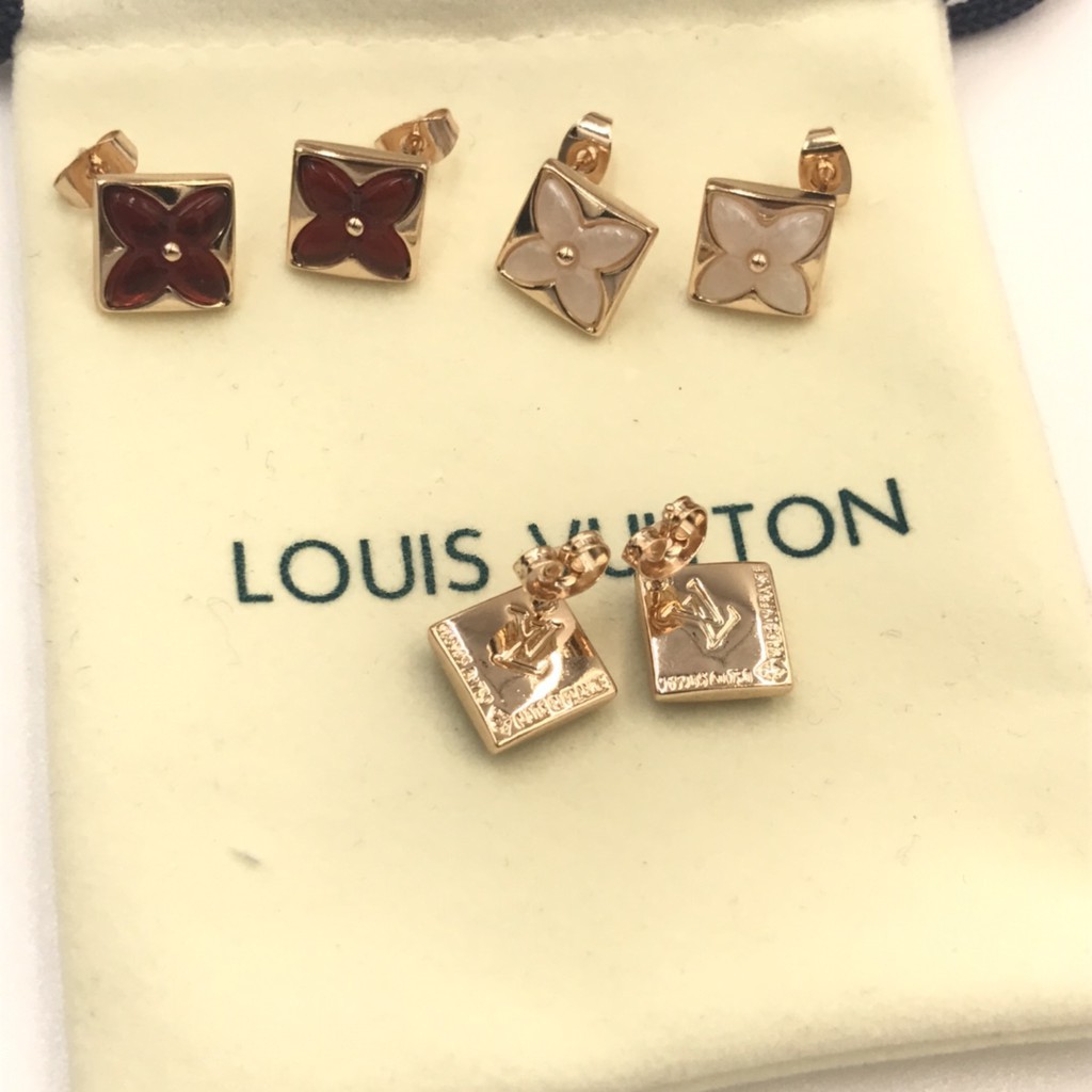 Bông Tai Đính Đá Phong Cách Retro Sang Trọng Cho Nữ