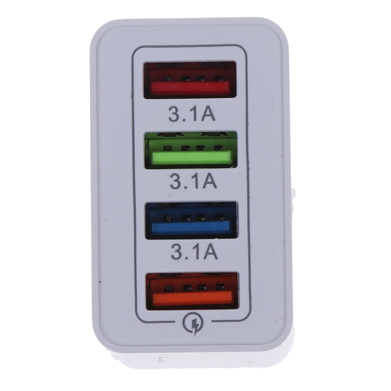 Cốc Sạc Nhanh Usb 3.0 4 Cổng 3a Tiện Dụng