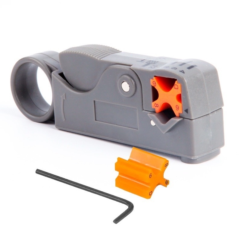 Kìm Tuốt Dây Cáp Đồng Trục RG58/59/62/3C/4C Đa Năng