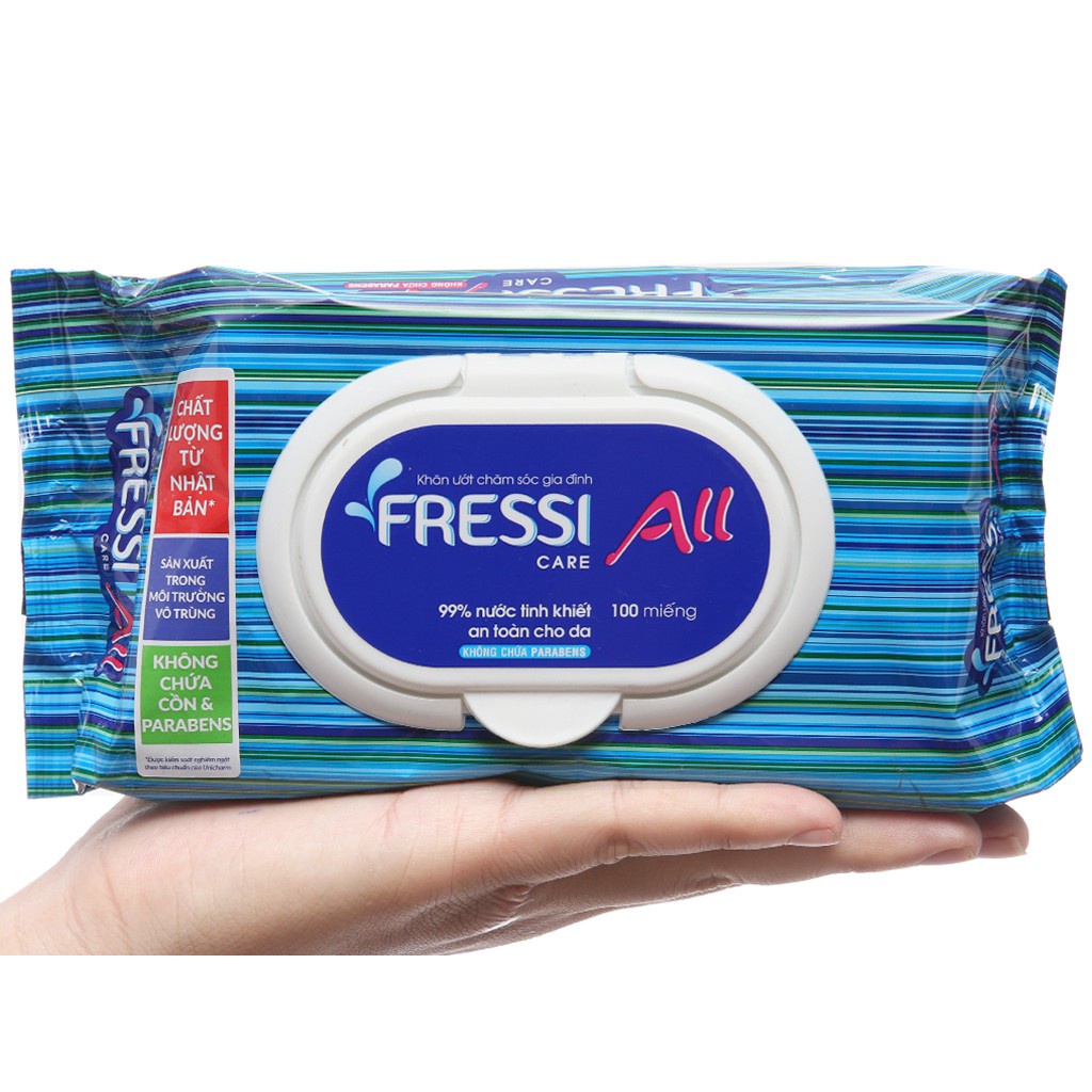 Giấy ướt FRESSI ALL care 100 tờ