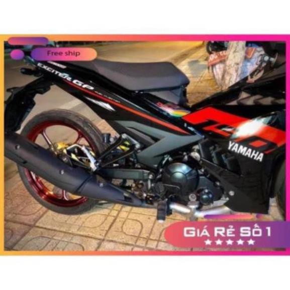 Tem rời exciter 150 3 lớp ko bay màu bong tem