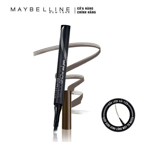 Bút xăm mày Maybelline Tattoo Brow Ink Pen Red Brown