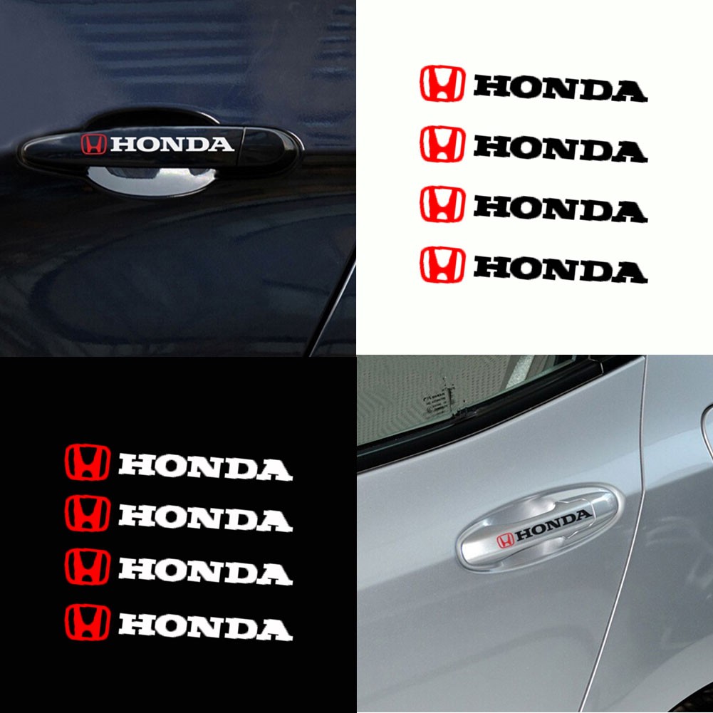 Bộ 4 Miếng Dán Logo Xe Hơi Honda A24