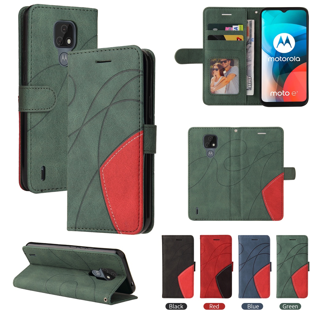 Case for Motorola Moto E7 SS Ốp Ốp Bao Da Điện Thoại Cho