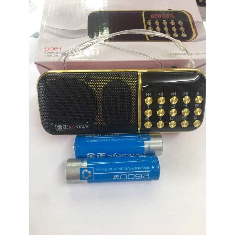 Đài FM có khe cắm thẻ nhớ và usb