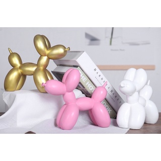 [ Đồ Decor ] Tượng Hình Chú Chó Poodle Dễ Thương Dùng Trưng Bày Trong Phòng