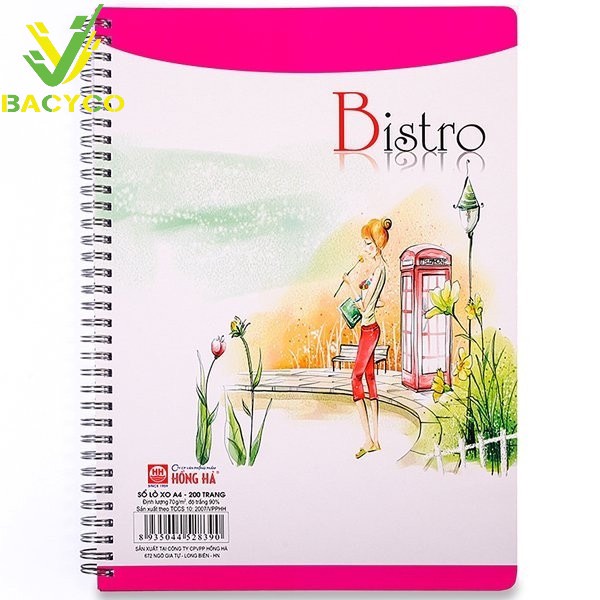 Sổ Lò Xo A4 / A5 200 Trang