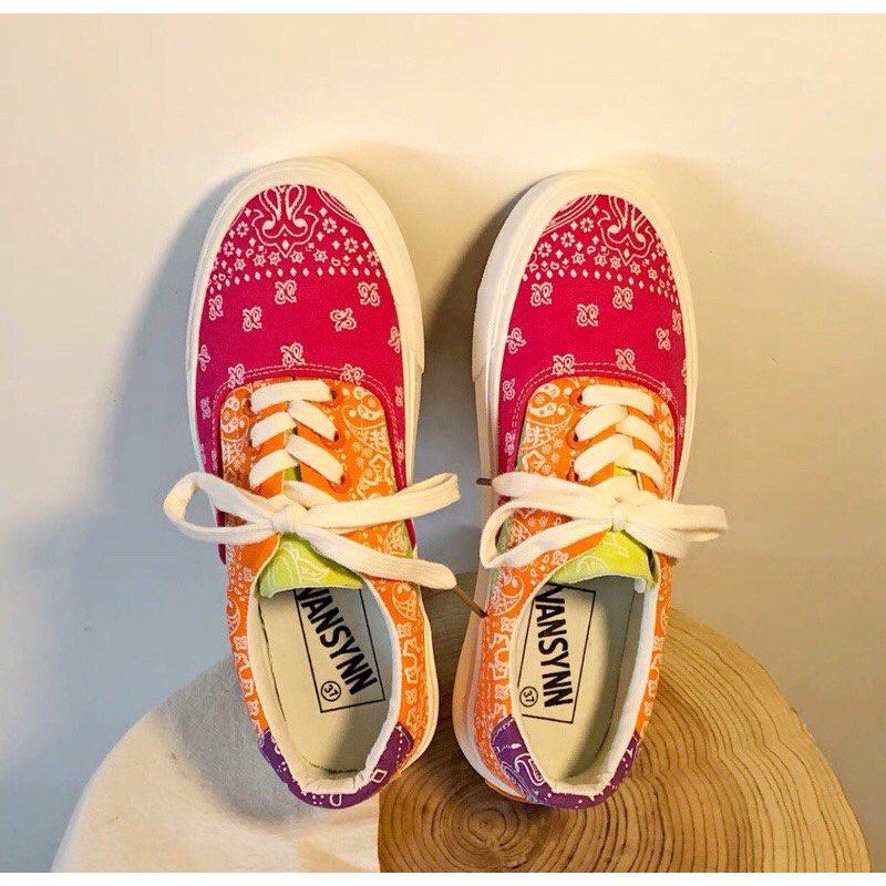 Giày Sneaker Vansynn Thổ Cẩm, Hàng 1:1, Fullbox