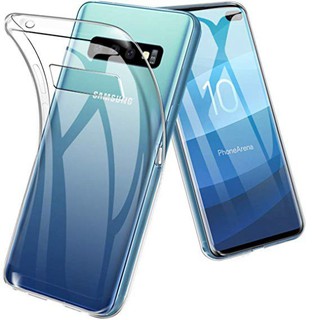 Ốp Silicon dẻo Samsung Galaxy S10 Plus / S10+ (trong suốt)