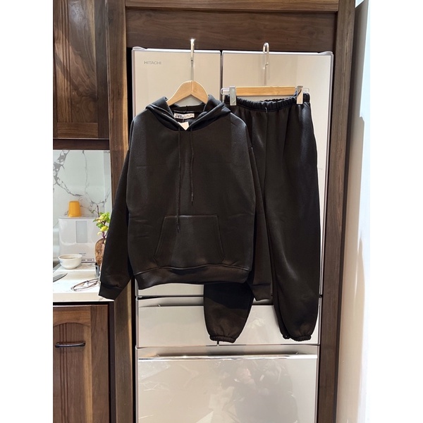 Bộ nỉ bông áo hoddi