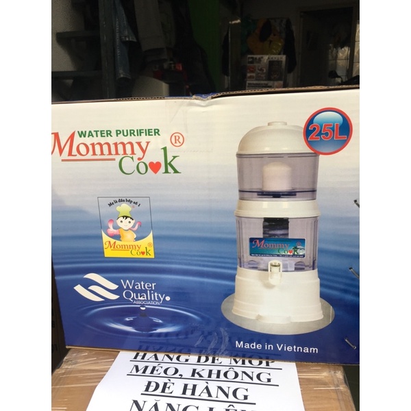Bình Lọc Nước Gia Đình 25L Mommy Cook Cao Cấp Tiện Lợi Cho Gia Đình