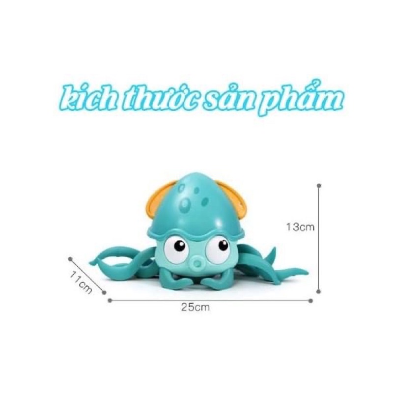 Bạch tuộc chạy dây cót vui nhộn cho bé