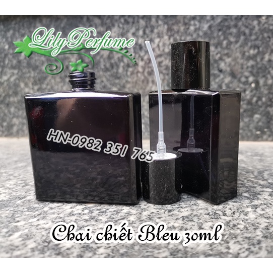 Lọ chiết nước hoa vuông Bleu 30ml