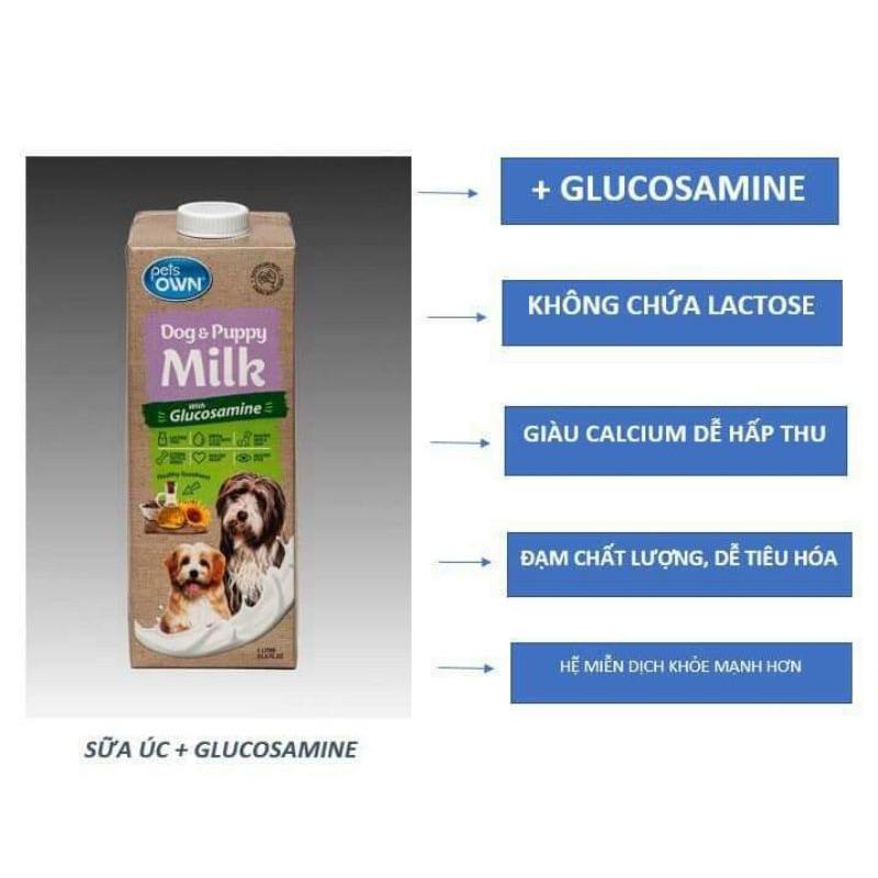 Sữa uống Pets Own cho chó/mèo  - 1 Lít