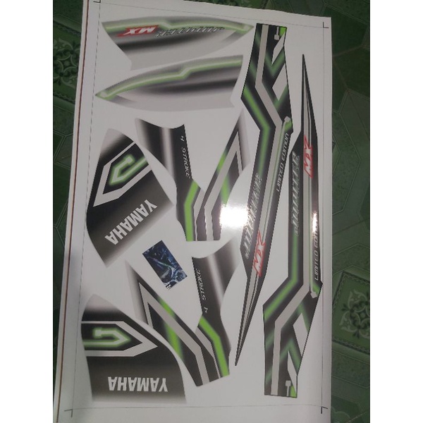 Tem rời dán xe jupiter mx