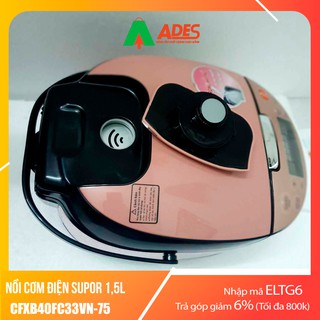 [Mã 99ELHA giảm 7% đơn 300K] Nồi cơm điện Supor 1.5L CFXB40FC33VN75