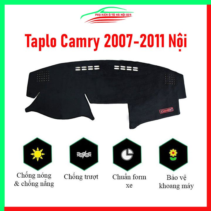 Thảm taplo xe ô tô Camry 2007-2011 trong nước chống nắng nóng làm mát xe mở rộng tầm nhìn