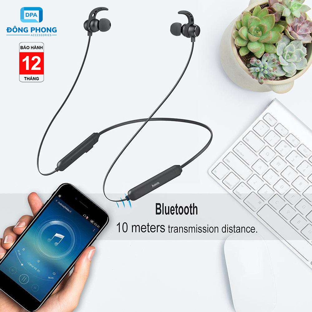 [Mã ELFLASH5 giảm 20K đơn 50K] Tai Nghe Bluetooth Hoco ES11 V4.2 Cao Cấp